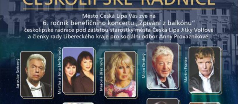 „Zpívání z balkónu“ českolipské radnice 2026